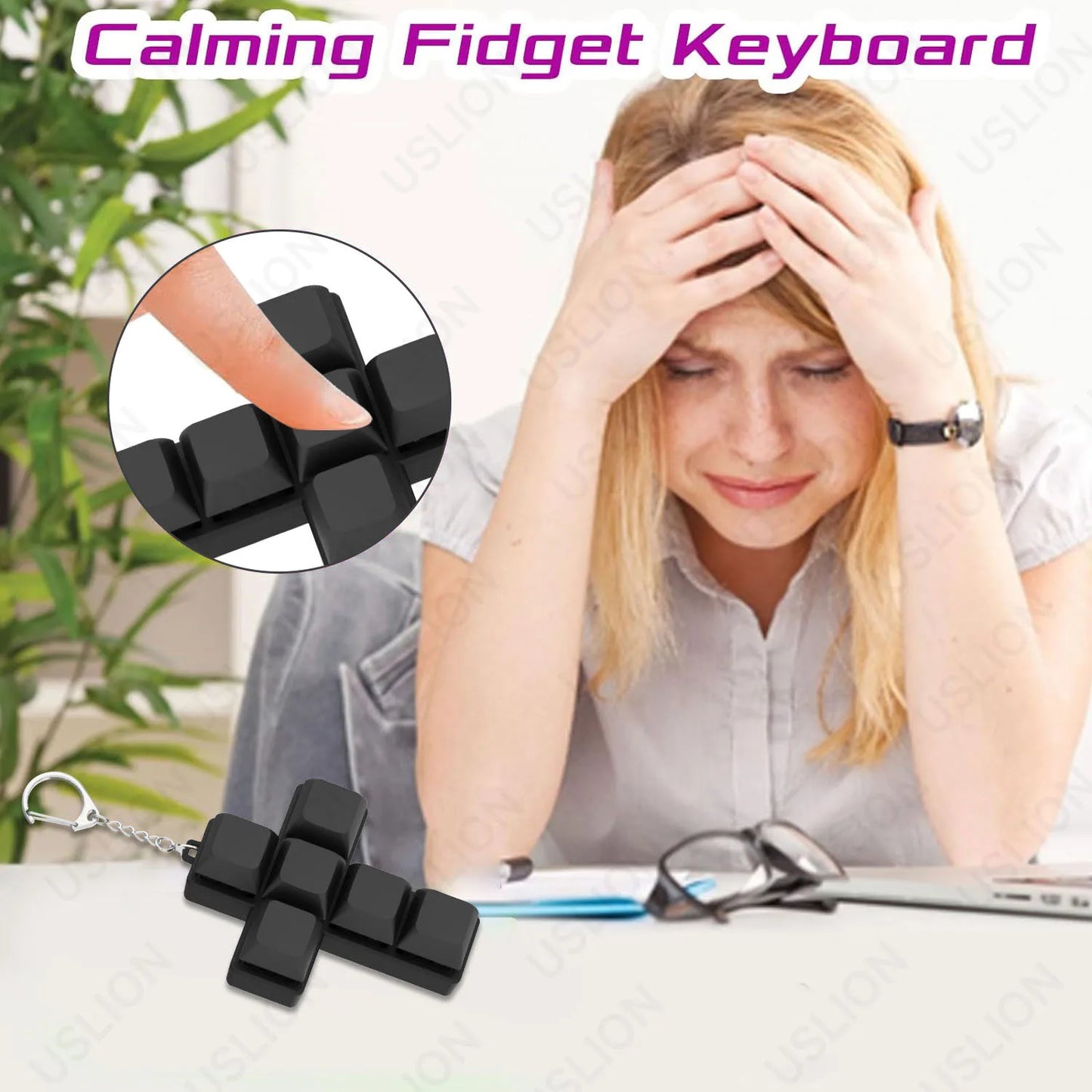 Stress Relief Keychain