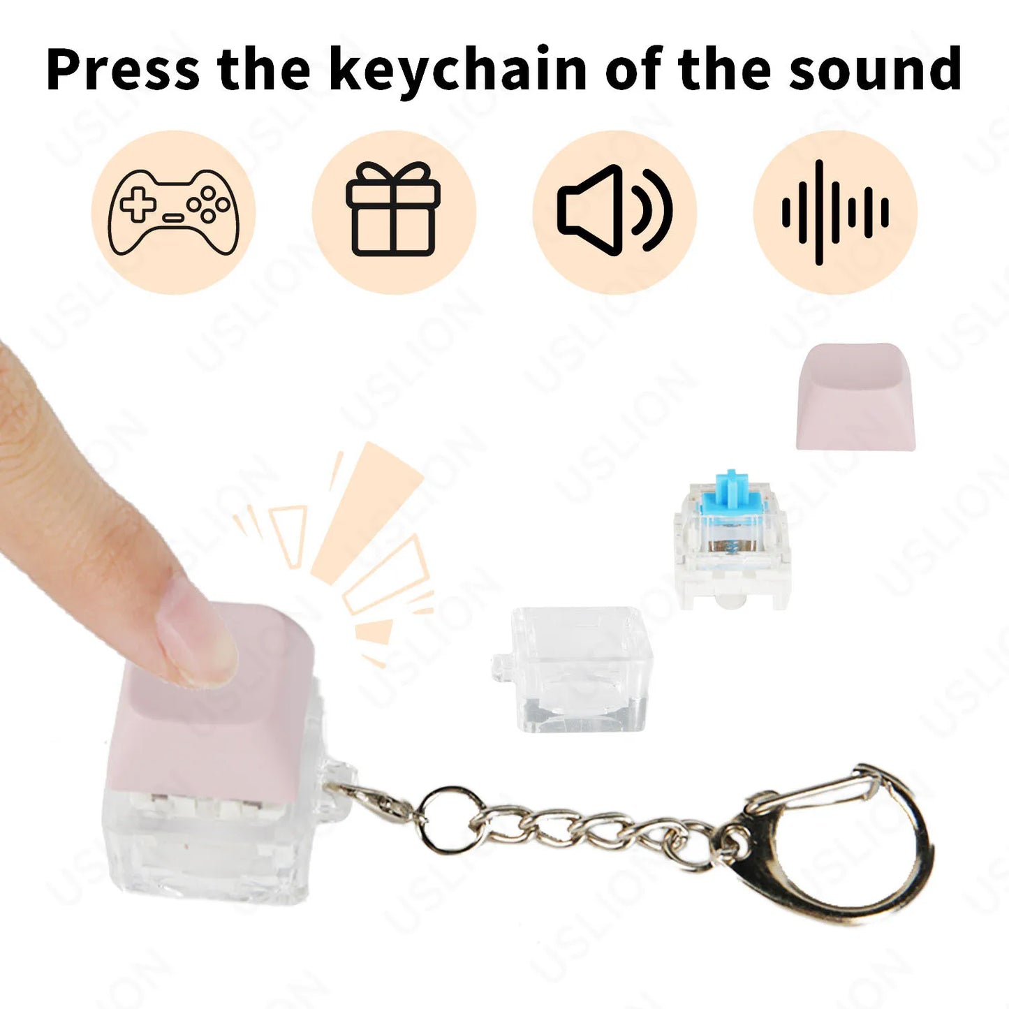 Stress Relief Keychain