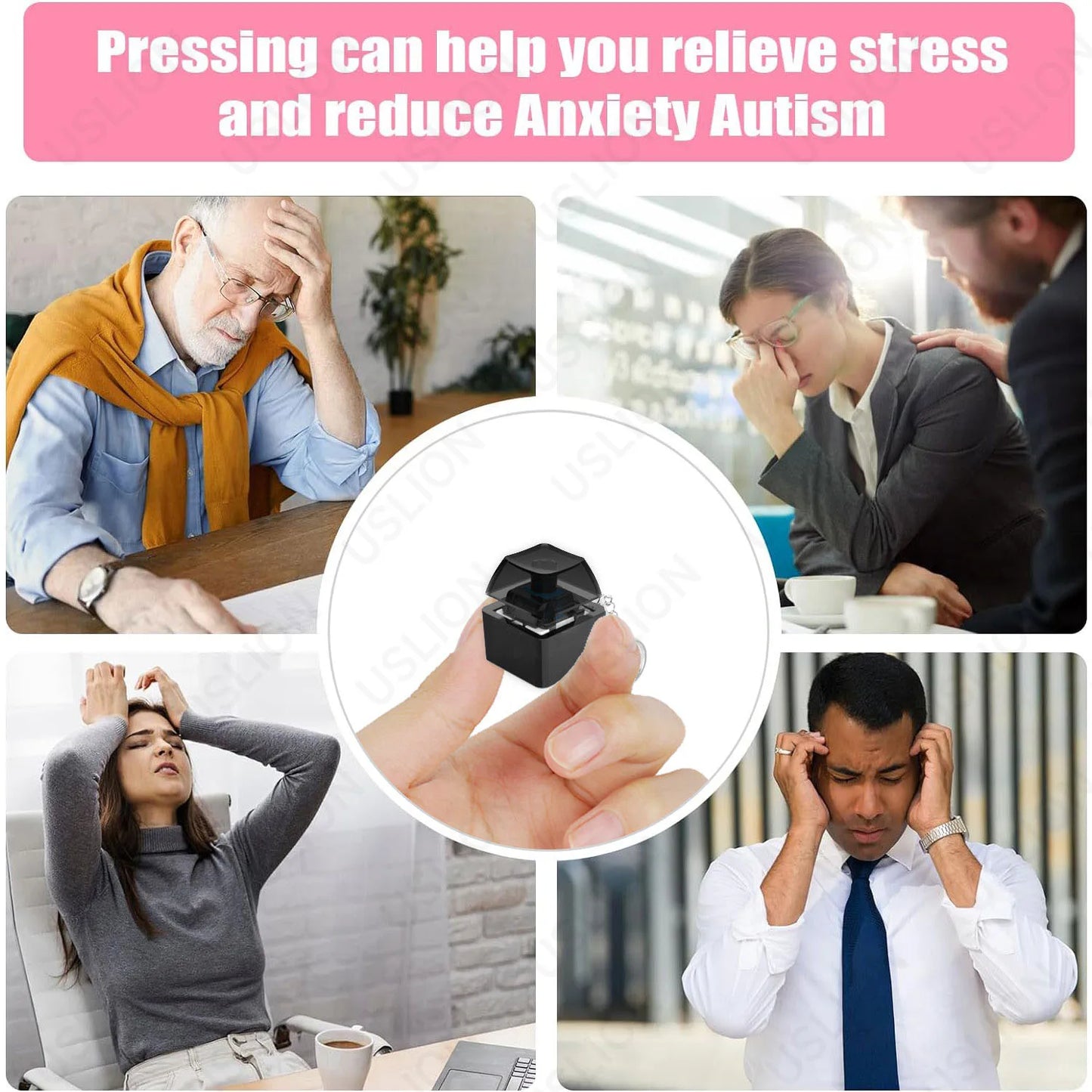 Stress Relief Keychain